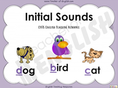 Initial Sounds - EYFS Teaching Resources